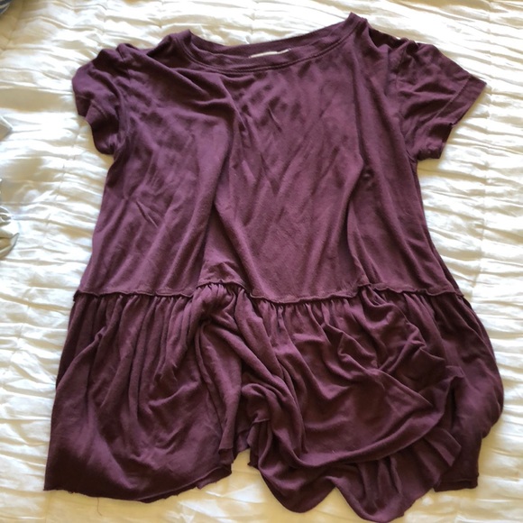 Truly Madly Deeply Tops - Truly Madly Deeply (UO) Peplum T